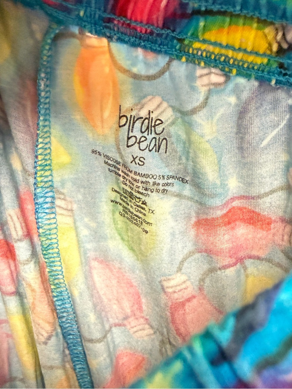 Birdie Bean Neon String Light Pajama Set - Picture 9 of 14